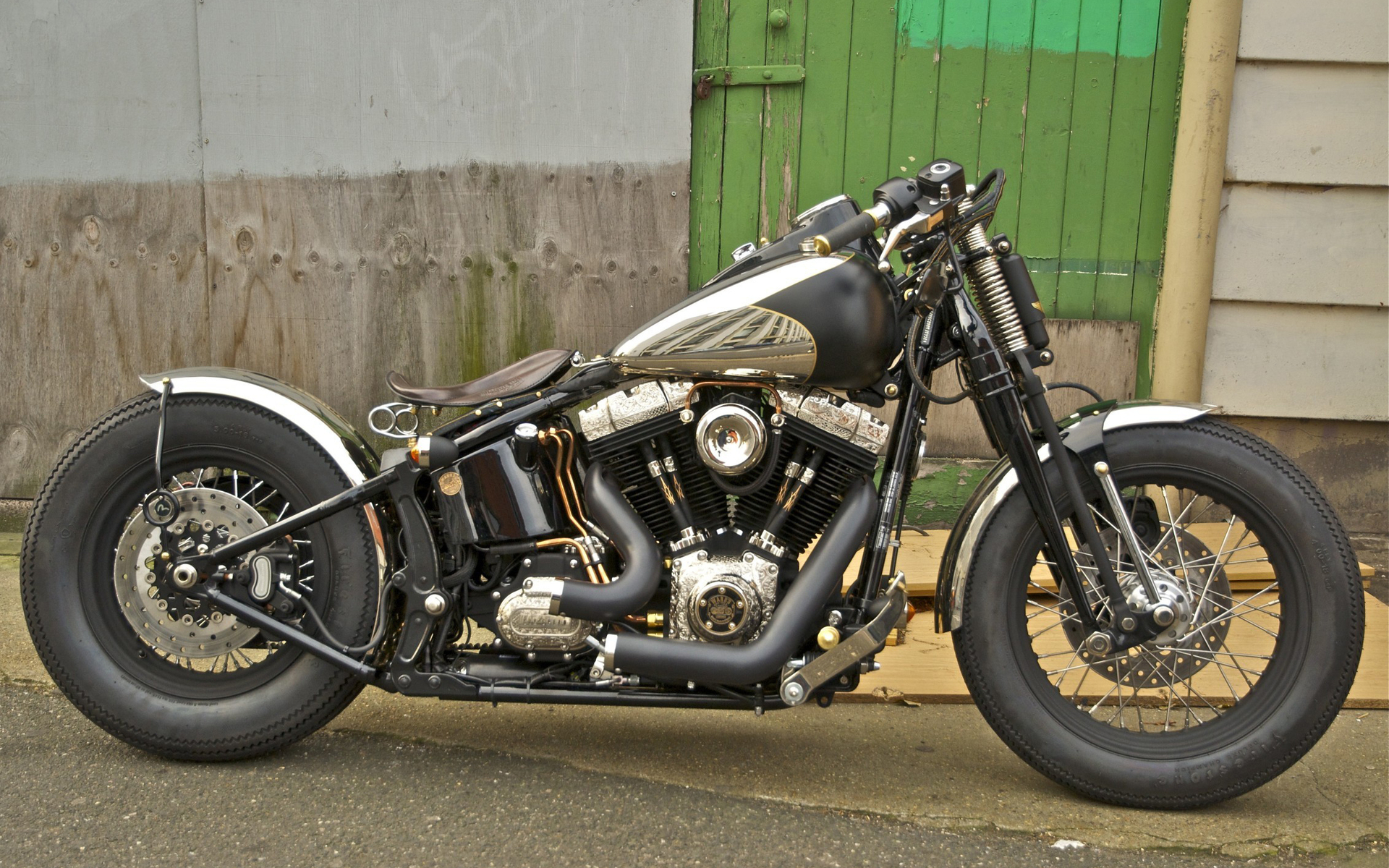 harley dark custom