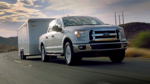 2015 Ford F-150 Tows Loaded Trailer in Extreme Heat