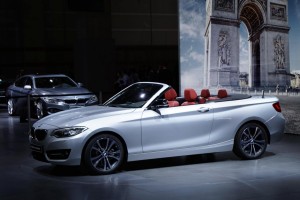 2015 BMW 2-Series Convertible live at 2014 Paris Motor Show4