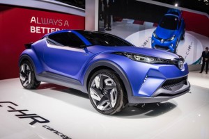 Toyota C-HR Concept live in Paris