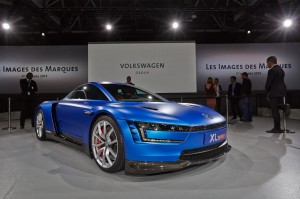 Volkswagen XL Sport concept at 2014 Paris Motor Show 2