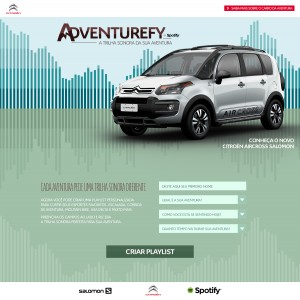 Adventurefy Ação Spotfy Aircross Salomon