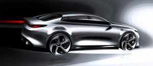 2016 Kia Optima teaser sketch2