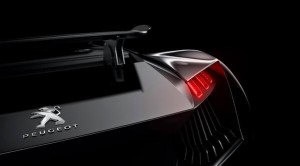Peugeot supercar concept teaser