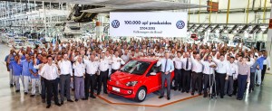 VOLKSWAGEN UP CHEGA A 100 MIL UNIDADES