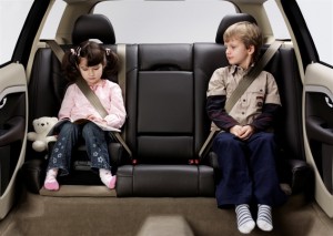 World first two stage integrated booster cushions in the Volvo XC70, 2007