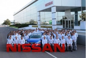 Nissan atinge marca de 10 milhões de carros produzidos no México