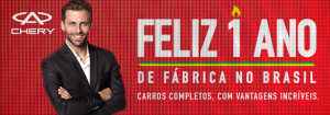 Chery Estreia Nova Campanha Publicitária Estrelada por Henri Castelli