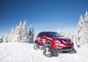 Nissan Rogue Warrior sobe a montanha
