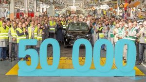 Renault tem o orgulho de entregar as chaves do ZOE número 50.000