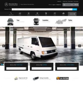 Mercedes-Benz cria site para venda de peças genuínas de veículos comerciais antigos