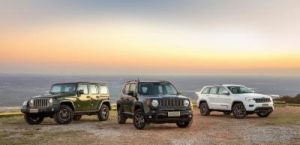 série especial 75 Anos do Renegade e dos importados Wrangler Unlimited e Grand Cherokee 2016