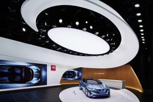 Passado, presente e futuro da Nissan são mostrados no coração de Tóquio